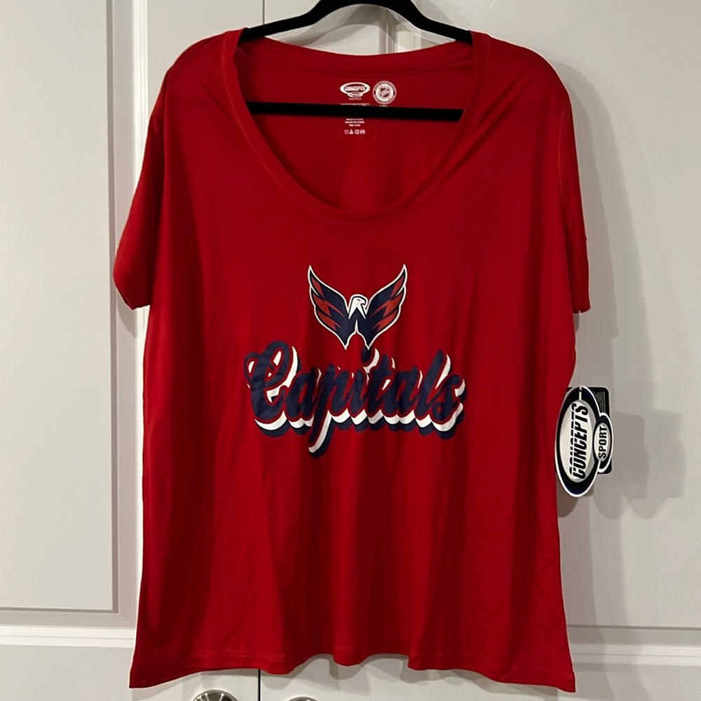 NWT concepts sports Washington Capitals sleepwear tee size 2xl